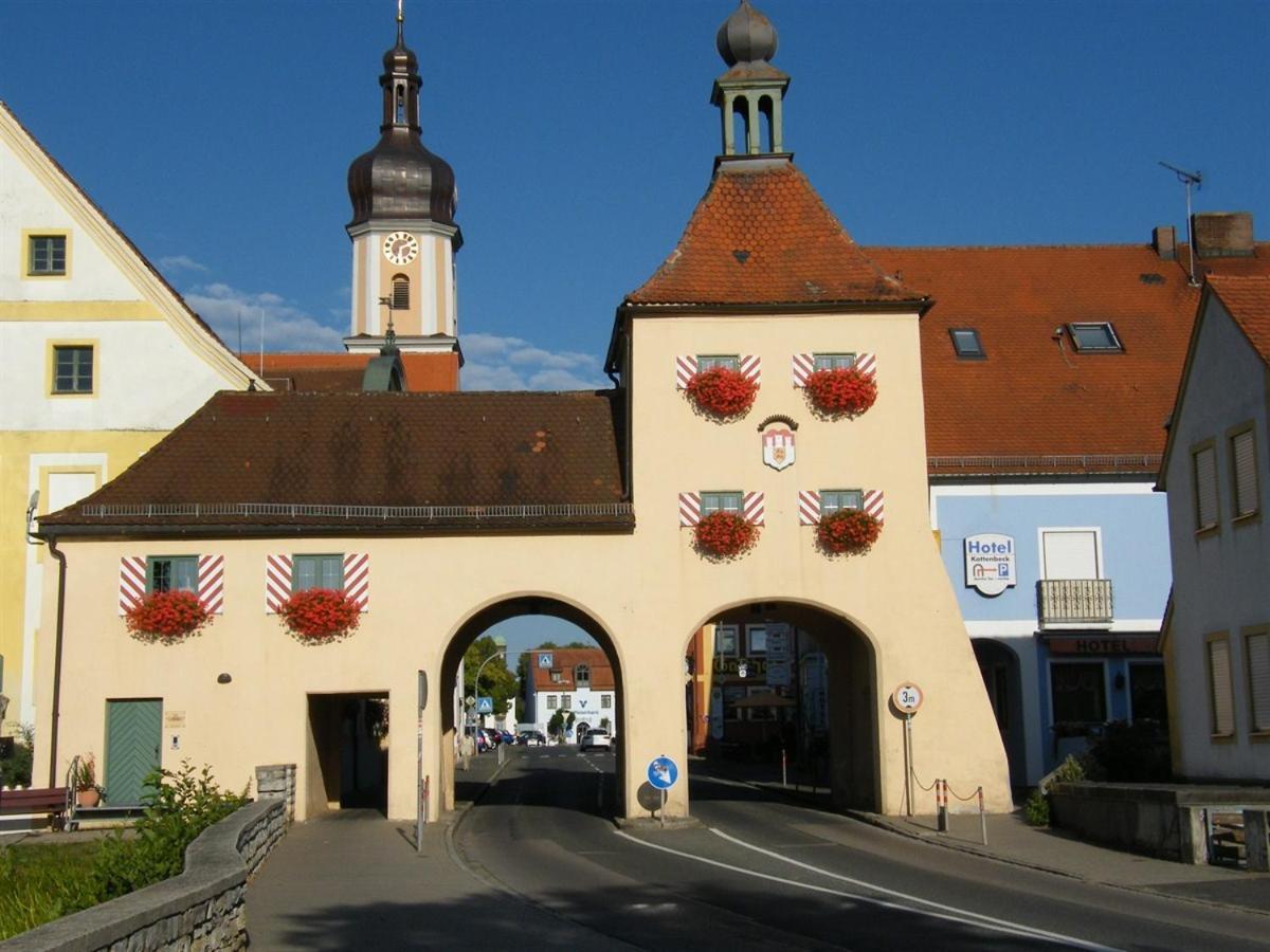 Hotel Kattenbeck Allersberg Esterno foto